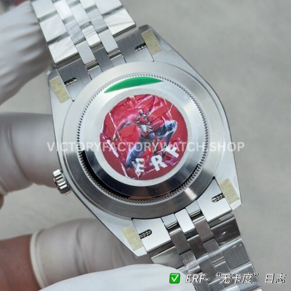 ER Factory Rolex Datejust 126334-0034 41mm Steel White Rolesor Green Ombré Dial Jubilee (5) ER Factory Rolex Datejust 126334-0034 41mm Steel White Rolesor Green Ombré Dial Jubilee