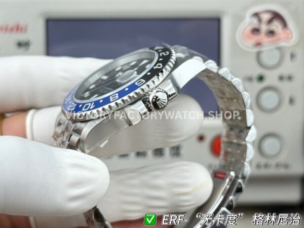 ER Factory Rolex GMT-Master II 126710BLNR-0002 40mm Full Steel Batgirl Ceramic Bezel Black Dial Jubilee