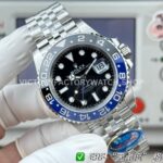 ER Factory Rolex GMT-Master II 126710BLNR-0002 40mm Full Steel Batgirl Ceramic Bezel Black Dial Jubilee