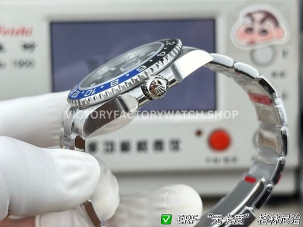 ER Factory Rolex GMT-Master II 126710BLNR-0003 40mm Full Steel Batman Ceramic Bezel Black Dial