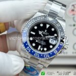 ER Factory Rolex GMT-Master II 126710BLNR-0003 40mm Full Steel Batman Ceramic Bezel Black Dial