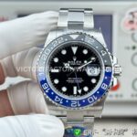 ER Factory Rolex GMT-Master II 126710BLNR-0003 40mm Full Steel Batman Ceramic Bezel Black Dial