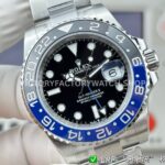 ER Factory Rolex GMT-Master II 126710BLNR-0003 40mm Full Steel Batman Ceramic Bezel Black Dial