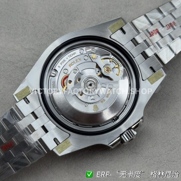 ER Factory Rolex GMT-Master II 126710GRNR-0003 40mm Full Steel Ceramic Bezel Black Dial Jubilee (2) ER Factory Rolex GMT-Master II 126710GRNR-0003 40mm Full Steel Ceramic Bezel Black Dial Jubilee