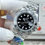 ER Factory Rolex GMT-Master II 126710GRNR-0003 40mm Full Steel Ceramic Bezel Black Dial Jubilee (7) ER Factory Rolex GMT-Master II 126710GRNR-0003 40mm Full Steel Ceramic Bezel Black Dial Jubilee