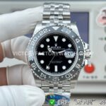 ER Factory Rolex GMT-Master II 126710GRNR-0003 40mm Full Steel Ceramic Bezel Black Dial Jubilee (8) ER Factory Rolex GMT-Master II 126710GRNR-0003 40mm Full Steel Ceramic Bezel Black Dial Jubilee