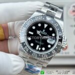 ER Factory Rolex GMT-Master II 126710GRNR-0003 40mm Full Steel Black Dial Jubilee