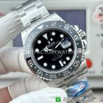ER Factory Rolex GMT-Master II 126710GRNR-0003 40mm Full Steel Black Dial Jubilee