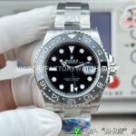 ER Factory Rolex GMT-Master II 126710GRNR-0003 40mm Full Steel Black Dial Jubilee
