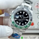 ER Factory Rolex GMT-Master II 126720VTNR-0001 40mm Full Steel Sprite Ceramic Bezel Black Dial