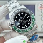ER Factory Rolex GMT-Master II 126720VTNR-0001 40mm Full Steel Sprite Ceramic Bezel Black Dial