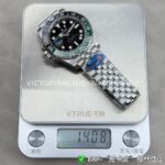 ER Factory Rolex GMT-Master II 126720VTNR-0002 40mm Full Steel Sprite Ceramic Bezel Black Dial Jubilee