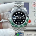 ER Factory Rolex GMT-Master II 126720VTNR-0002 40mm Full Steel Sprite Ceramic Bezel Black Dial Jubilee