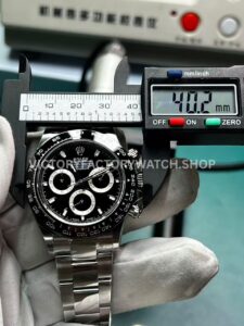 EWE Factory Rolex Daytona 116500LN measured case diameter 40.2mm