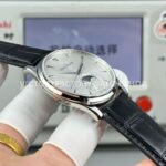 GF Factory Jaeger-LeCoultre Master Ultra Thin Moon Q1258420 39mm Steel Leather Strap Silver Dial (2) GF Factory Jaeger-LeCoultre Master Ultra Thin Moon Q1258420 39mm Steel Leather Strap Silver Dial