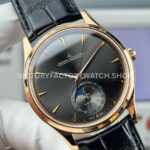 GF Factory Jaeger-LeCoultre Master Ultra Thin Moon Q136255J 39mm Rose gold Leather Strap Grey Dial (1) GF Factory Jaeger-LeCoultre Master Ultra Thin Moon Q136255J 39mm Rose Gold Leather Strap Grey Dial