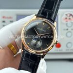 GF Factory Jaeger-LeCoultre Master Ultra Thin Moon Q136255J 39mm Rose gold Leather Strap Grey Dial (2) GF Factory Jaeger-LeCoultre Master Ultra Thin Moon Q136255J 39mm Rose Gold Leather Strap Grey Dial