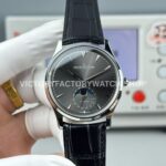 GF Factory Jaeger-LeCoultre Master Ultra Thin Moon Q1363540 39mm White Gold Leather Strap Grey Dial (2) GF Factory Jaeger-LeCoultre Master Ultra Thin Moon Q1363540 39mm White Gold Leather Strap Grey Dial