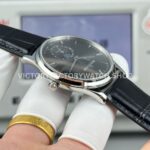GF Factory Jaeger-LeCoultre Master Ultra Thin Moon Q1363540 39mm White Gold Leather Strap Grey Dial (6) GF Factory Jaeger-LeCoultre Master Ultra Thin Moon Q1363540 39mm White Gold Leather Strap Grey Dial