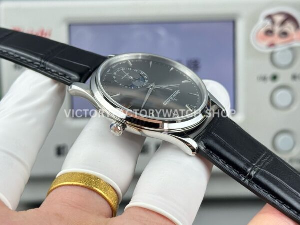 GF Factory Jaeger-LeCoultre Master Ultra Thin Moon Q1363540 39mm White Gold Leather Strap Grey Dial (6) GF Factory Jaeger-LeCoultre Master Ultra Thin Moon Q1363540 39mm White Gold Leather Strap Grey Dial