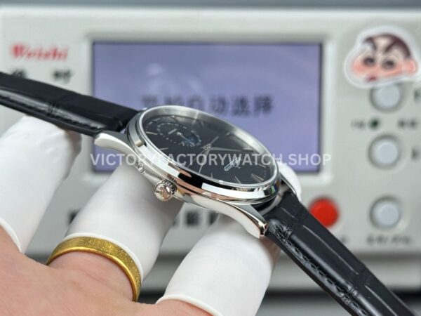 GF Factory Jaeger-LeCoultre Master Ultra Thin Moon Q1368470 39mm Steel Leather Strap Black Dial (4) GF Factory Jaeger-LeCoultre Master Ultra Thin Moon Q1368470 39mm Steel Leather Strap Black Dial