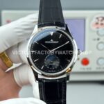 GF Factory Jaeger-LeCoultre Master Ultra Thin Moon Q1368470 39mm Steel Leather Strap Black Dial (9) GF Factory Jaeger-LeCoultre Master Ultra Thin Moon Q1368470 39mm Steel Leather Strap Black Dial