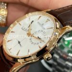GF Factory Jaeger-LeCoultre Master Ultra Thin Réserve de Marche Q1372520 39mm Rose G GF Factory Jaeger-LeCoultre Master Ultra Thin Réserve de Marche Q1372520 39mm Rose Gold Leather Strap Silver Dial