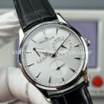 GF Factory Jaeger-LeCoultre Master Ultra Thin Réserve de Marche Q1378420 39mm Steel Leather Strap Silver Dial