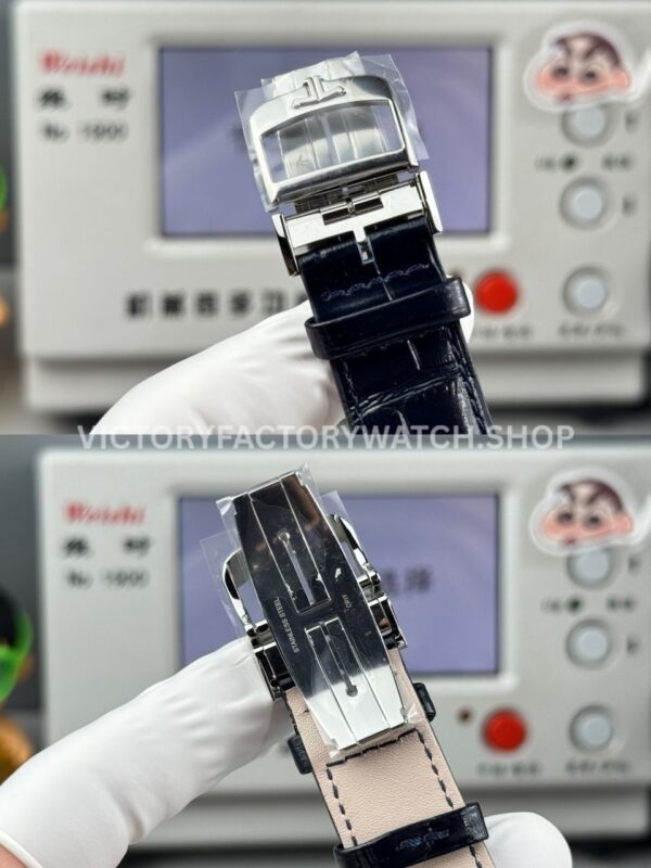 GF Factory Jaeger-LeCoultre Master Ultra Thin Réserve de Marche Q1378480 39mm Steel Leather Strap Blue Dial