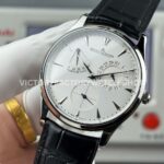 GF Factory Jaeger-LeCoultre Master Ultra Thin Réserve de Marche Q1378420 39mm Steel Leather Strap Silver Dial