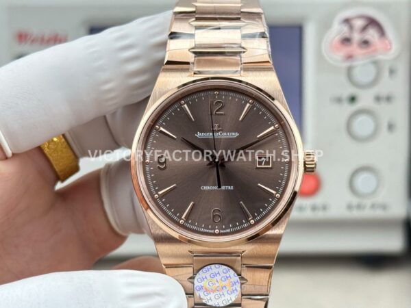 GH Factory Jaeger-LeCoultre Master Control Q415216J 38mm Full Rose Gold Brown Dial (1) GH Factory Jaeger-LeCoultre Master Control Q415216J 38mm Full Rose Gold Brown Dial