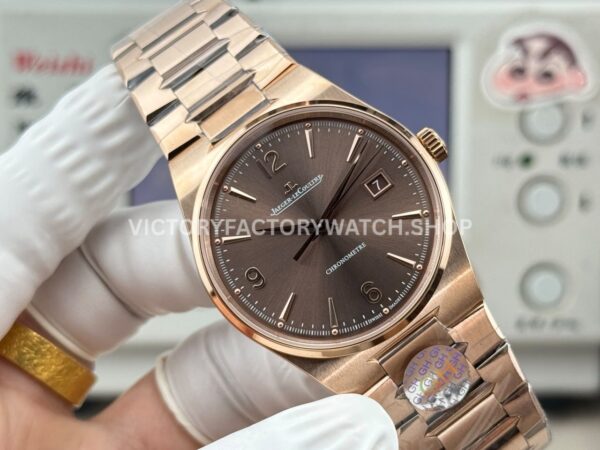 GH Factory Jaeger-LeCoultre Master Control Q415216J 38mm Full Rose Gold Brown Dial (2) GH Factory Jaeger-LeCoultre Master Control Q415216J 38mm Full Rose Gold Brown Dial