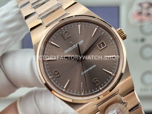 GH Factory Jaeger-LeCoultre Master Control Q415216J 38mm Full Rose Gold Brown Dial (4) GH Factory Jaeger-LeCoultre Master Control Q415216J 38mm Full Rose Gold Brown Dial