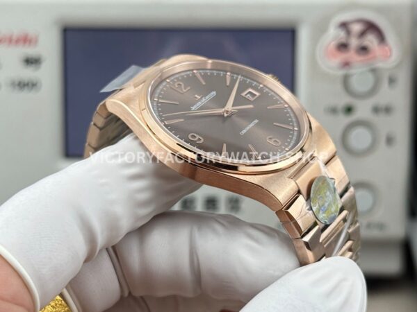 GH Factory Jaeger-LeCoultre Master Control Q415216J 38mm Full Rose Gold Brown Dial (5) GH Factory Jaeger-LeCoultre Master Control Q415216J 38mm Full Rose Gold Brown Dial