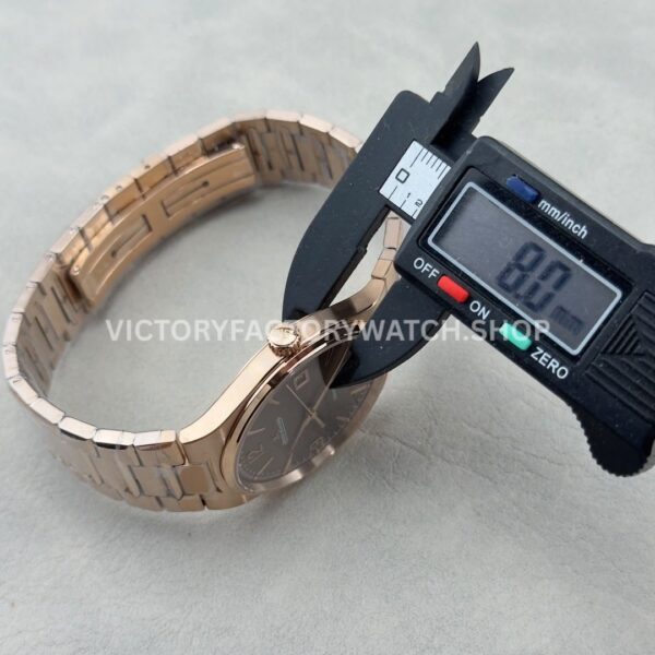 GH Factory Jaeger-LeCoultre Master Control Q415216J 38mm Full Rose Gold Brown Dial (8) GH Factory Jaeger-LeCoultre Master Control Q415216J 38mm Full Rose Gold Brown Dial