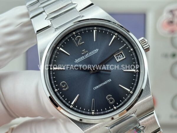 GH Factory Jaeger-LeCoultre Master Control Q4158120 38mm Full Steel Blue Dial (4) GH Factory Jaeger-LeCoultre Master Control Q4158120 38mm Full Steel Blue Dial
