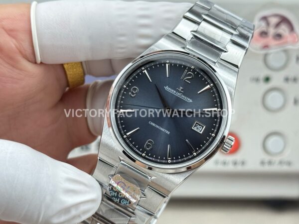 GH Factory Jaeger-LeCoultre Master Control Q4158120 38mm Full Steel Blue Dial (6) GH Factory Jaeger-LeCoultre Master Control Q4158120 38mm Full Steel Blue Dial