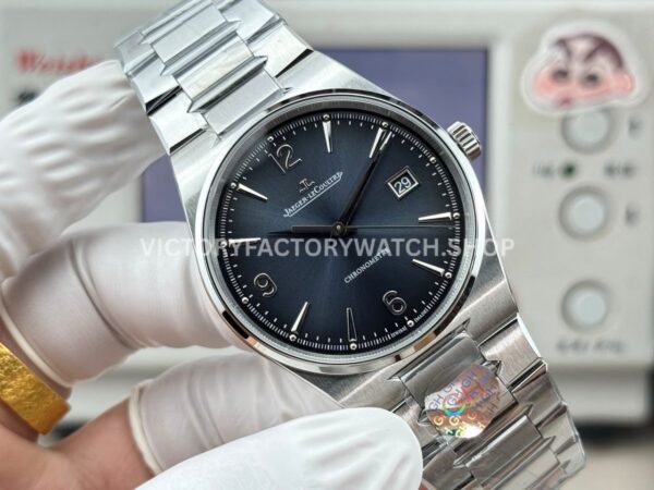 GH Factory Jaeger-LeCoultre Master Control Q4158120 38mm Full Steel Blue Dial (8) GH Factory Jaeger-LeCoultre Master Control Q4158120 38mm Full Steel Blue Dial