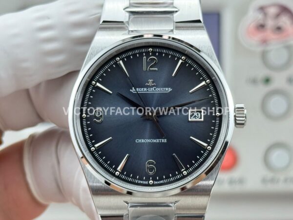 GH Factory Jaeger-LeCoultre Master Control Q4158120 38mm Full Steel Blue Dial (9) GH Factory Jaeger-LeCoultre Master Control Q4158120 38mm Full Steel Blue Dial