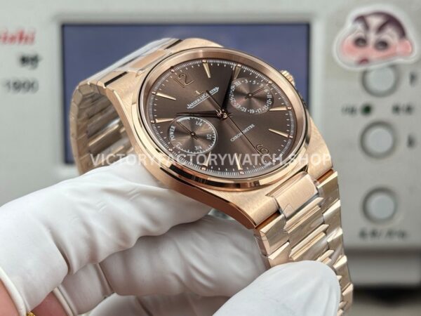 GH Factory Jaeger-LeCoultre Master Control Q4168120 39mm Full Rose Gold Grey Dial