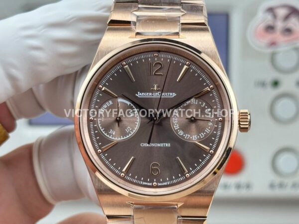 GH Factory Jaeger-LeCoultre Master Control Q4168120 39mm Full Rose Gold Grey Dial
