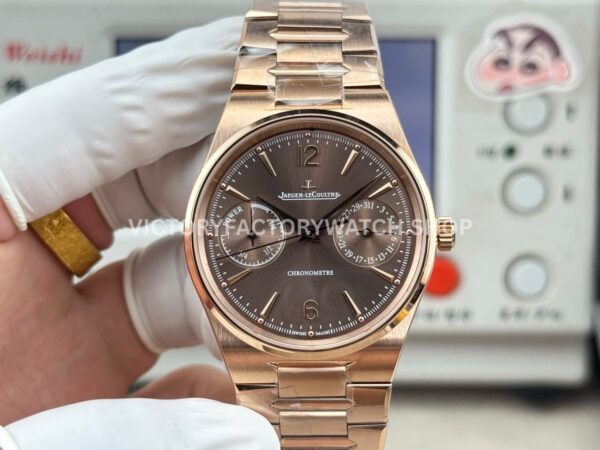 GH Factory Jaeger-LeCoultre Master Control Q4168120 39mm Full Rose Gold Grey Dial