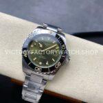 GR Factory Longines HydroConquest GMT L3.790.4.06.6 41mm Full Steel Green Dial