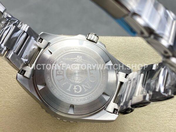 GR Factory Longines HydroConquest GMT L3.790.4.06.6 41mm Full Steel Green Dial