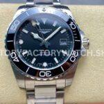 GR Factory Longines HydroConquest GMT L3.790.4.56.6 41mm Full Steel Black Dial (6) GR Longines HydroConquest GMT L3.790.4.56.6 41mm black dial steel bracelet
