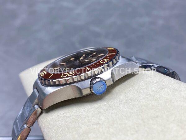 GR Factory Longines HydroConquest GMT L3.790.4.66.6 41mm Full Steel Brown Dial (4) GR Factory Longines HydroConquest GMT L3.790.4.66.6 41mm Full Steel Brown Dial