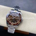 GR Factory Longines HydroConquest GMT L3.790.4.66.6 41mm Full Steel Brown Dial (9) GR Factory Longines HydroConquest GMT L3.790.4.66.6 41mm Full Steel Brown Dial