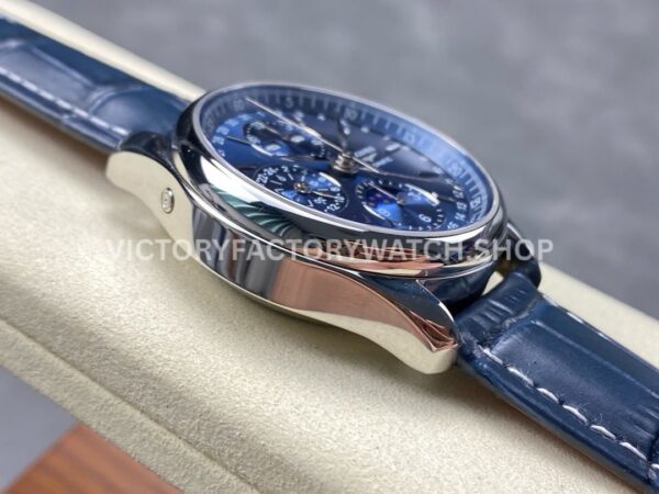 LGS Factory Longines Master Collection Moonphase L2.673.4.92.0 40mm Steel Leather Strap Blue Dial