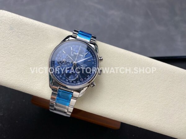 LGS Factory Longines Master Collection Moonphase L2.673.4.92.6 40mm Full Steel Blue Dial