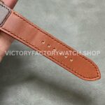 MG Factory Jaeger-LeCoultre Reverso Double-Sided Dual Time Zone Q396245J 29mm Rose Gol (6) MG Factory Jaeger-LeCoultre Reverso Double-Sided Dual Time Zone Q396245J 29mm Rose Gold Leather Strap Grey Dial